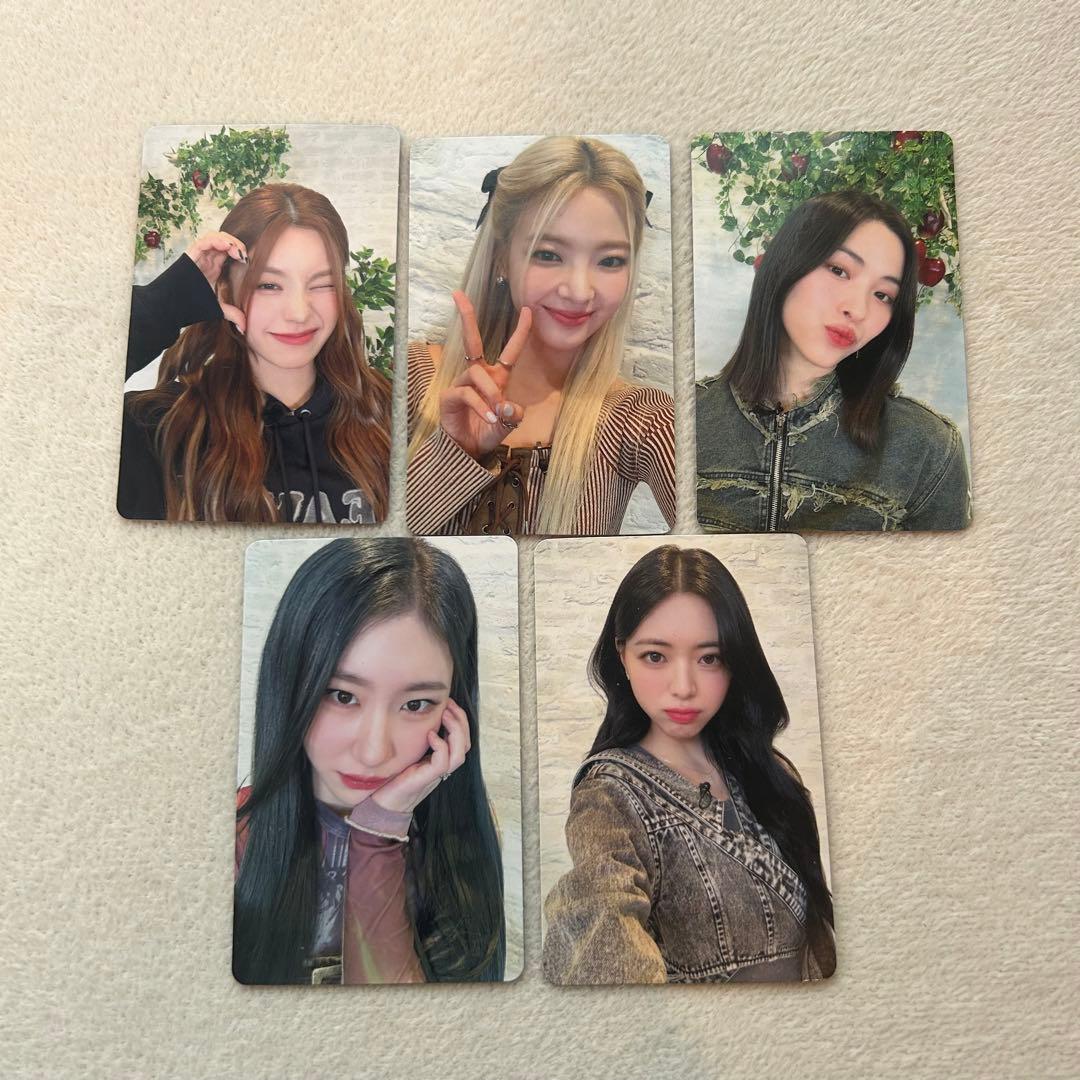 itzy RINGO オフラインイベント 大阪 限定 トレカ コンプ セット WithLIVE Meet&Greet