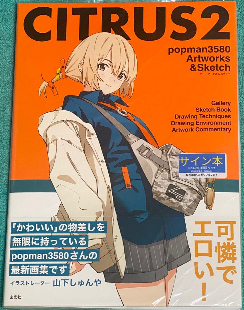 CITRUS2 popman3580 アートワークス&スケッチ 直筆サイン本|mercari