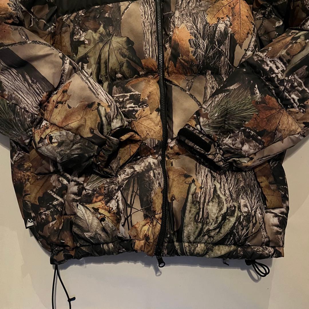 ファーストダウン ダウンジャケット リアルツリーカモ 迷彩 ヌプシ