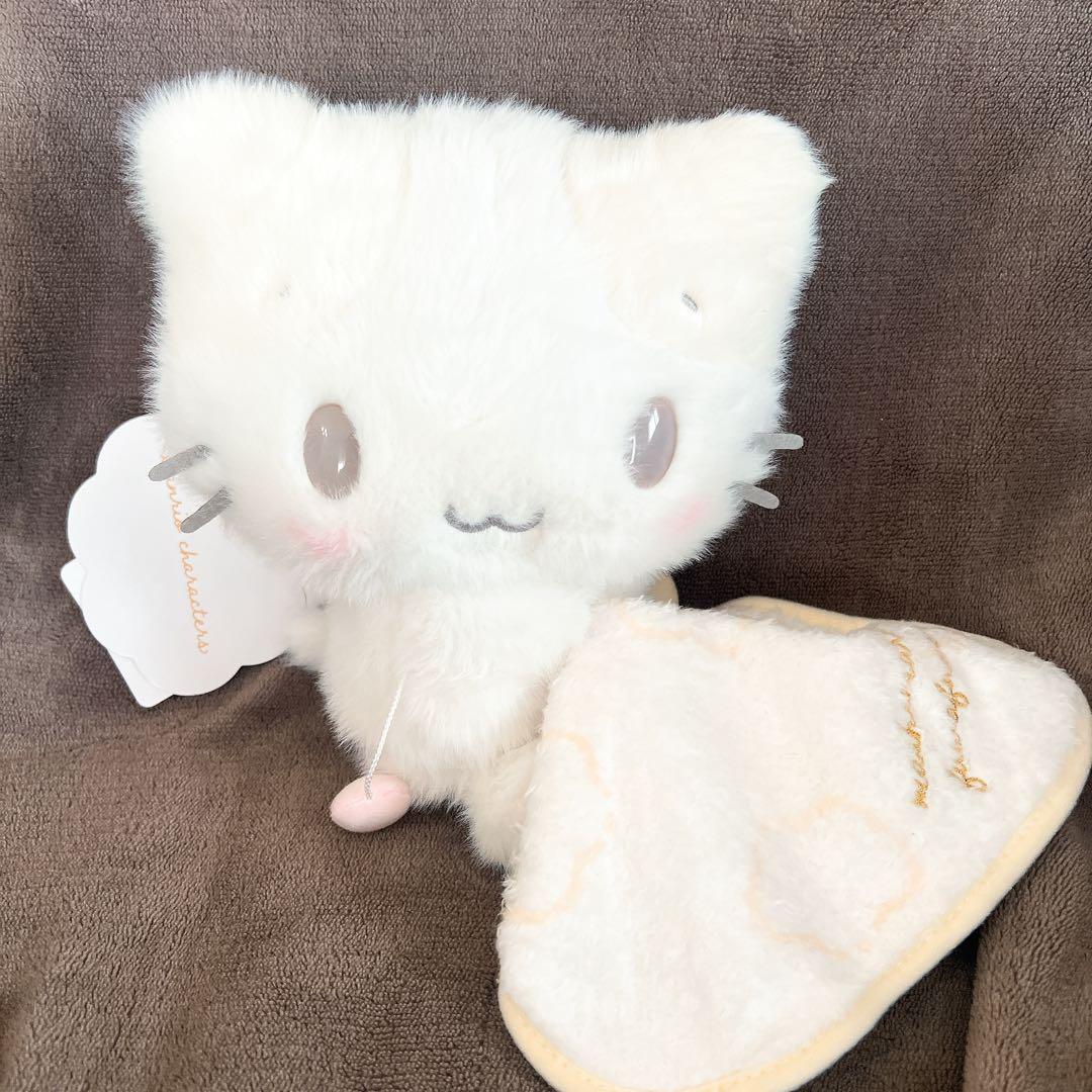 サンリオ しろふわ雲 マシュマロみたいなふわふわにゃんこ ぬいぐるみ