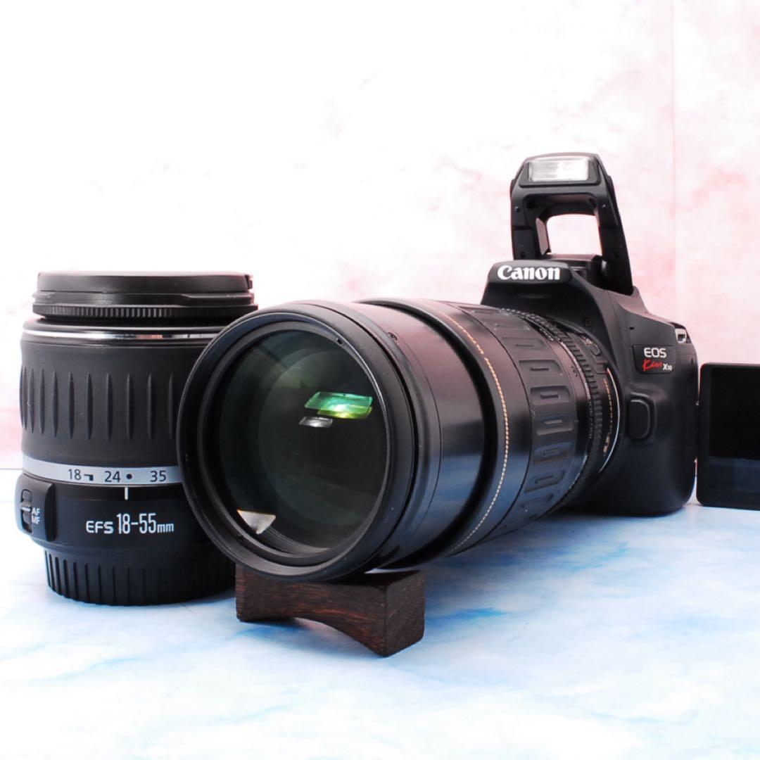 Canon Kiss X10◎超望遠レンズ付◎スマホ転送OK◎一眼レフカメラ