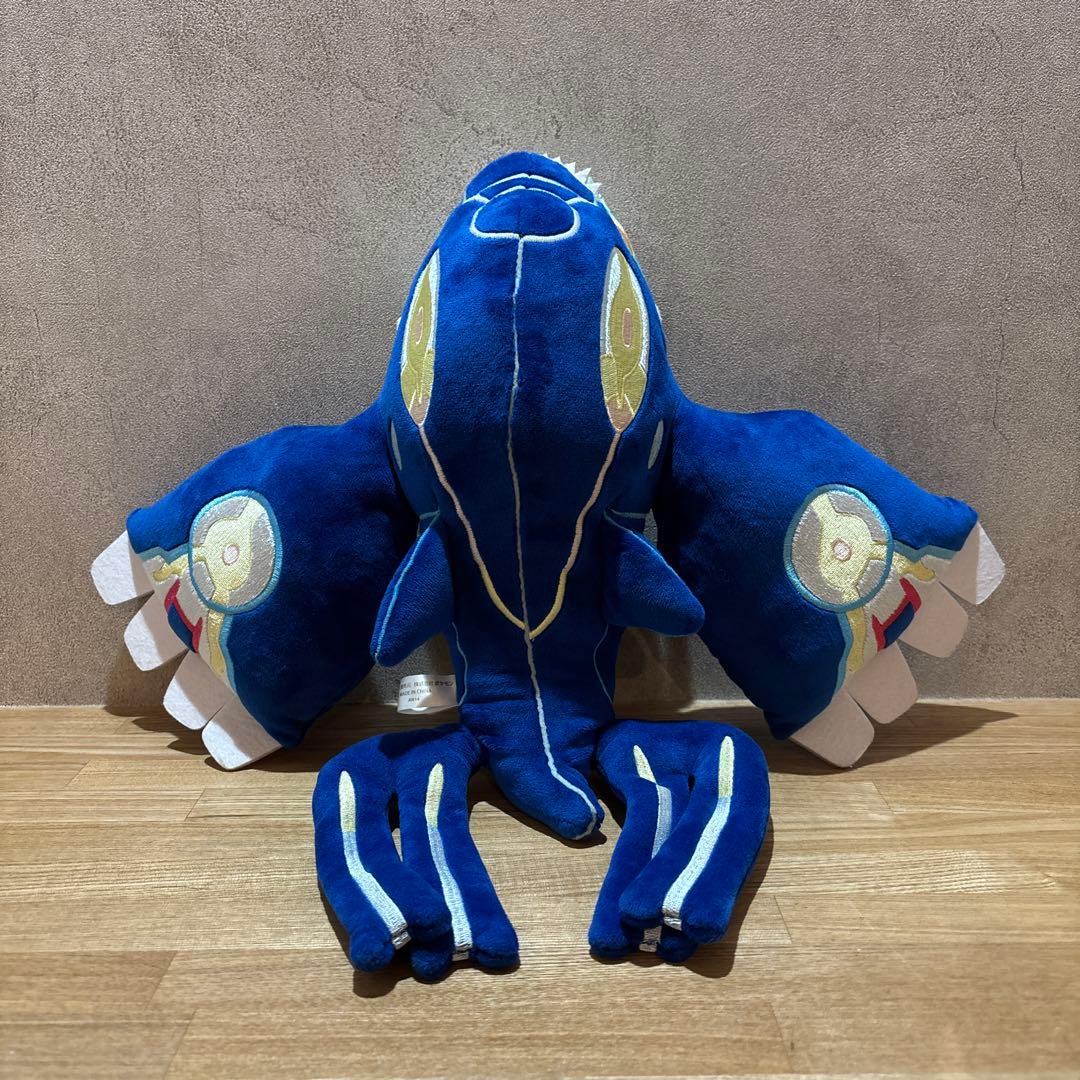 廃盤/2014年/一点もの】ゲンシグラードン ゲンシカイオーガ ぬいぐるみ