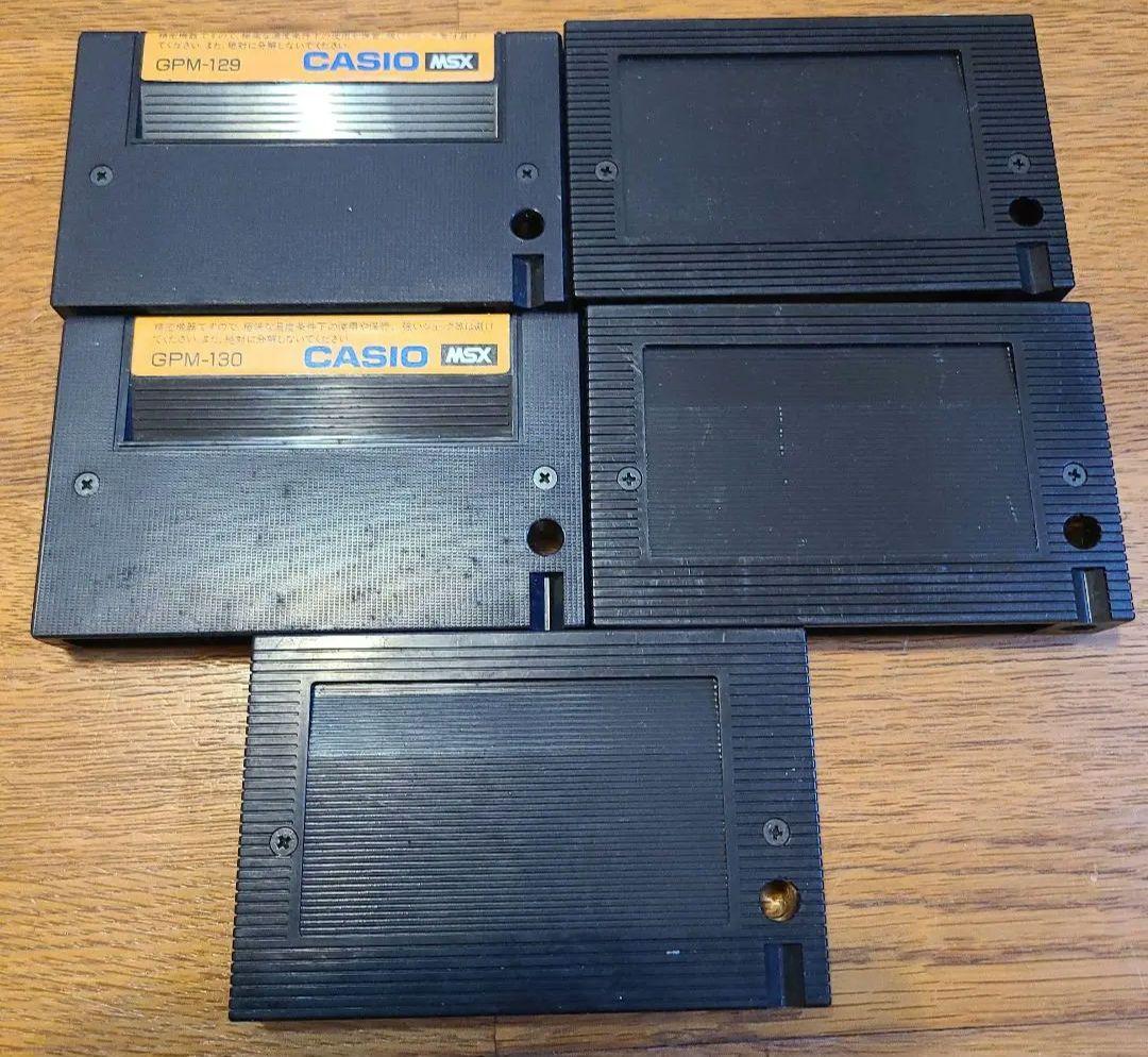 MSXソフト CASIO5本 ジャンク