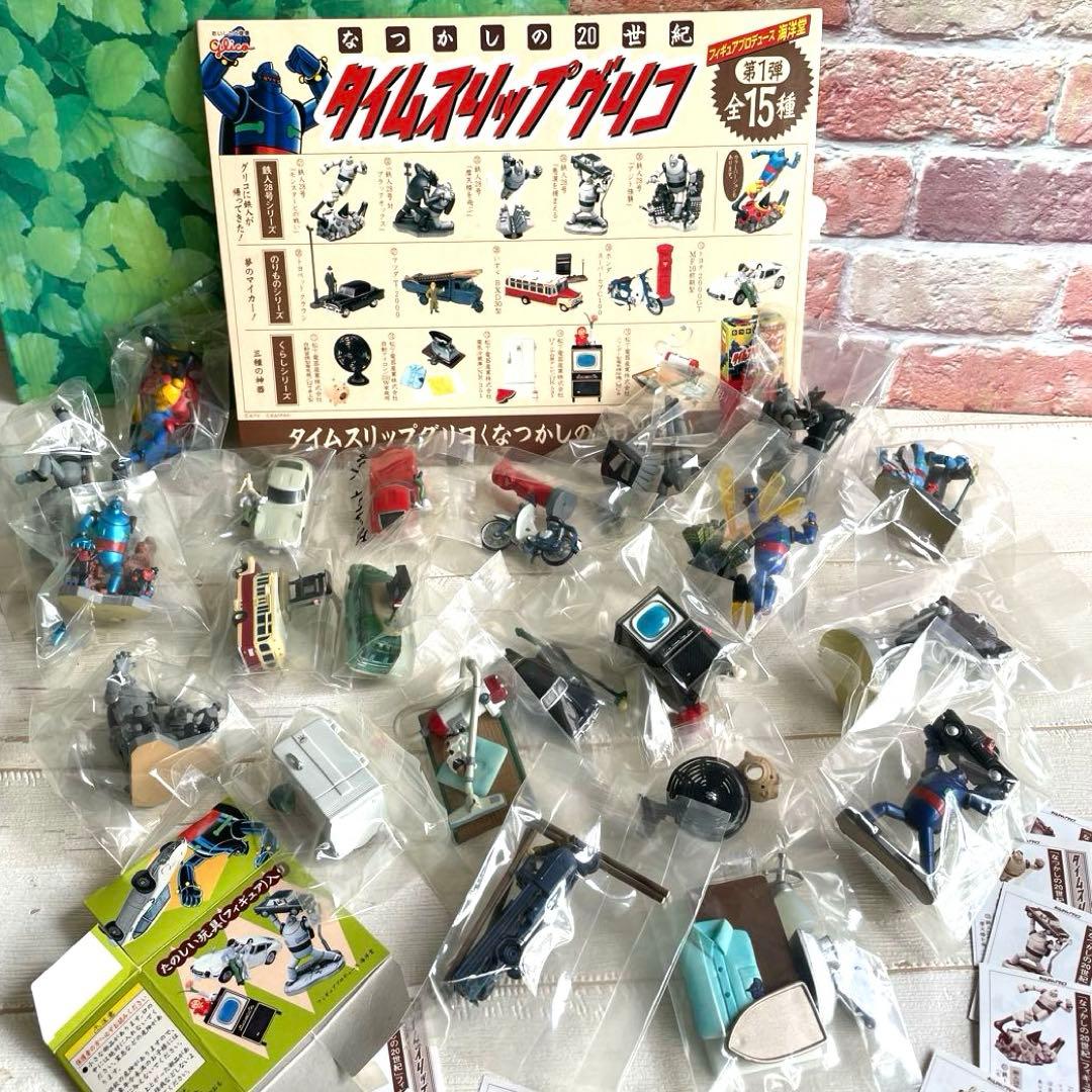 タイムスリップグリコ第１弾レアシークレット含む全22種＋店頭ポップ タイムスリップグリコ第1弾レアシークレット含む全22種＋店頭ポップ