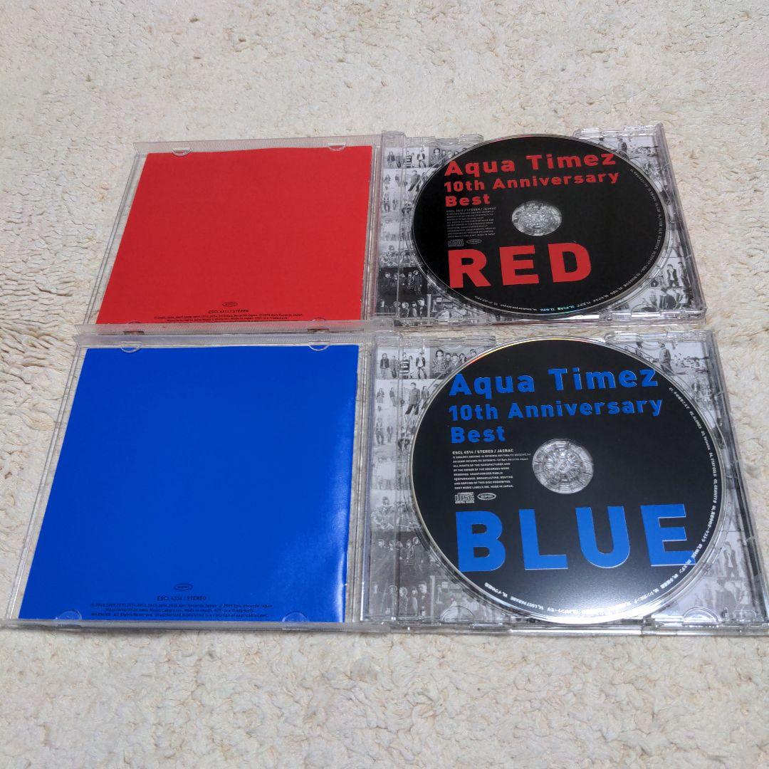 AquaTimez 10thアニバーサリーベスト RED&BLUE セット - メルカリ