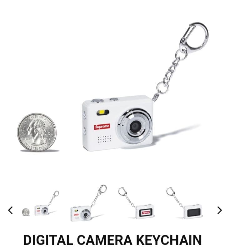 Supreme / Digital Camera Keychain (白)|mercariメルカリ官方指定廠商