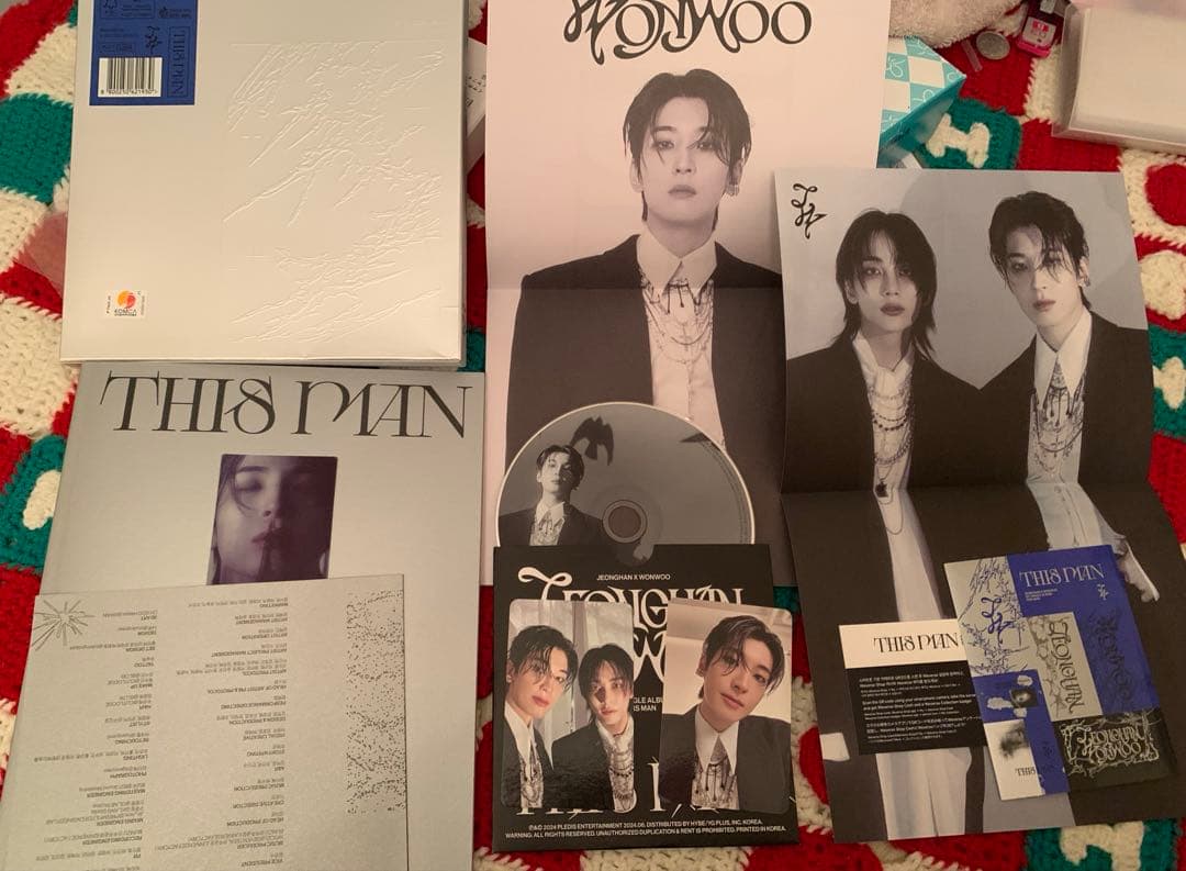This man ウォヌセット SEVENTEEN J×W - メルカリ