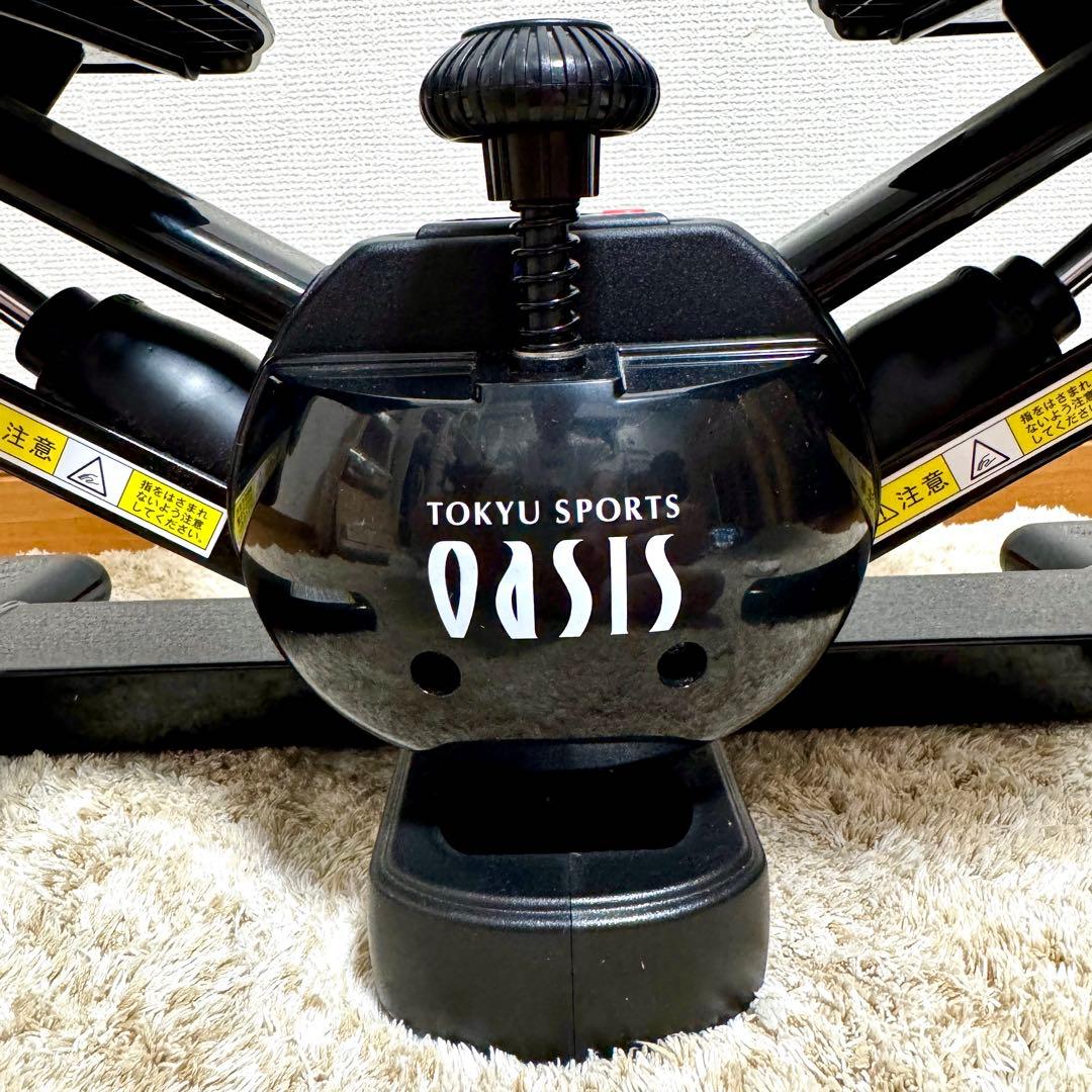 美品/送料込み】oasis オアシス ツイストステッパー スザトレ ブラック