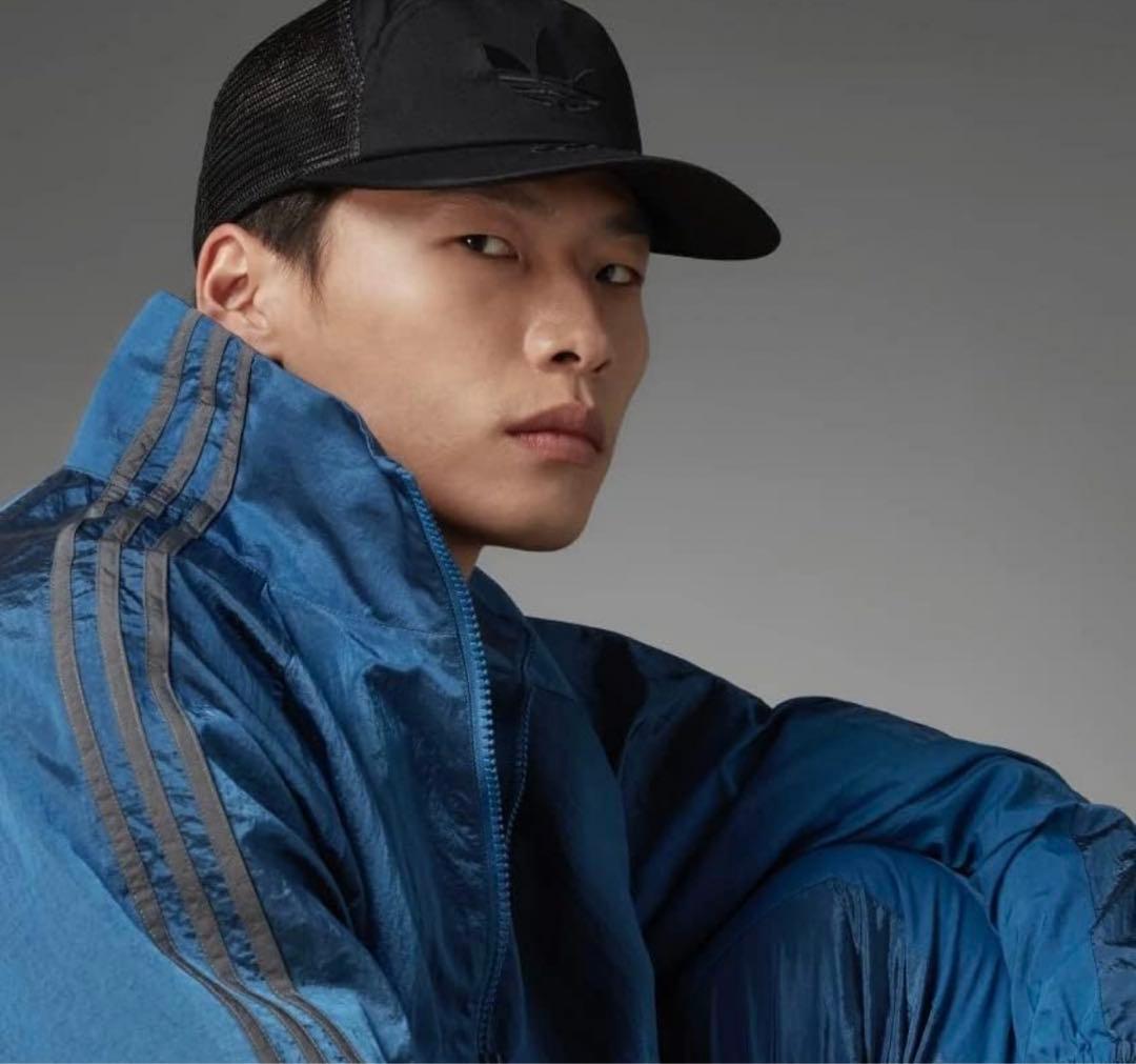 adidas BLUE VERSION】新品BBブロックドトラックトップXS - メルカリ