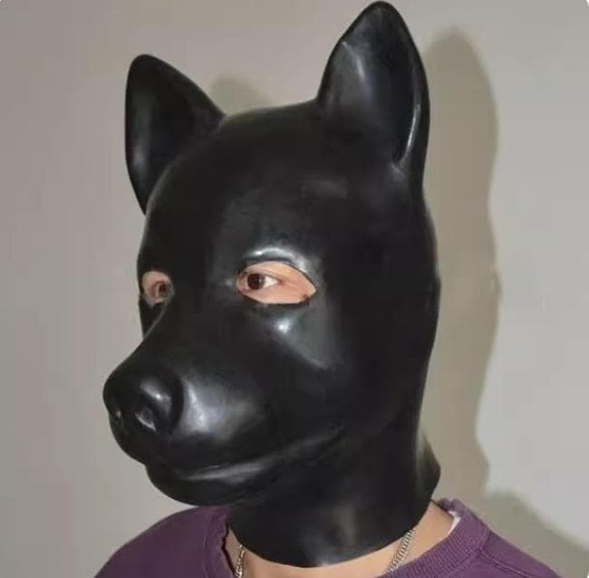 ピ*ゅ様 ラテックス 犬 ラバーマスク 着ぐるみ latex rubber 面 - メルカリ