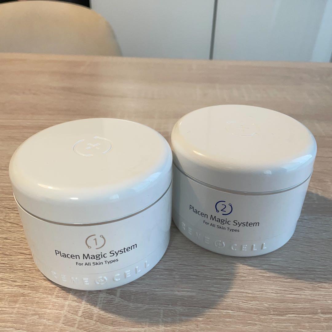 Rene-Cell プラセン·マジック·システム (1+ 2セット) Amazon.co.jp: プラセンマジックシステム1剤・2剤[200ml ×2]、低刺激な