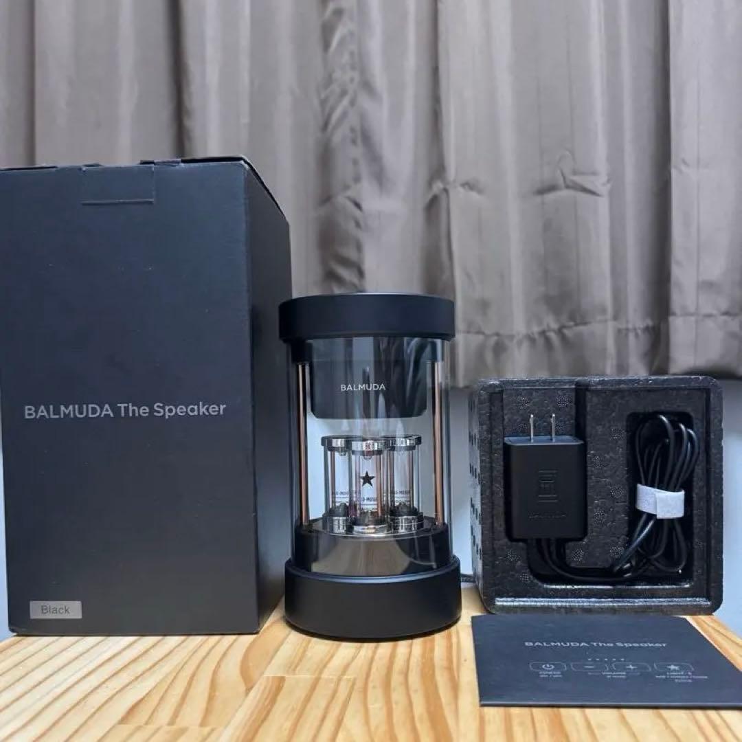 スピーカー・ウーファー BALMUDA The Speaker M01A-BK BALMUDA (バルミューダ) BALMUDA The Speaker M01A-BK｜トレファクONLINE