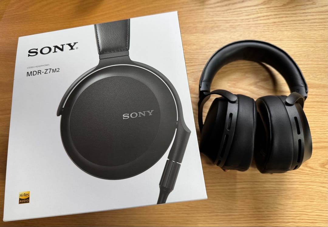 美品 SONY MDR-Z7M2 ヘッドフォン ブラック ヘッドホン MDR-Z7M2 [オーバーヘッド型 /φ3.5mm ミニプラグ] SONY