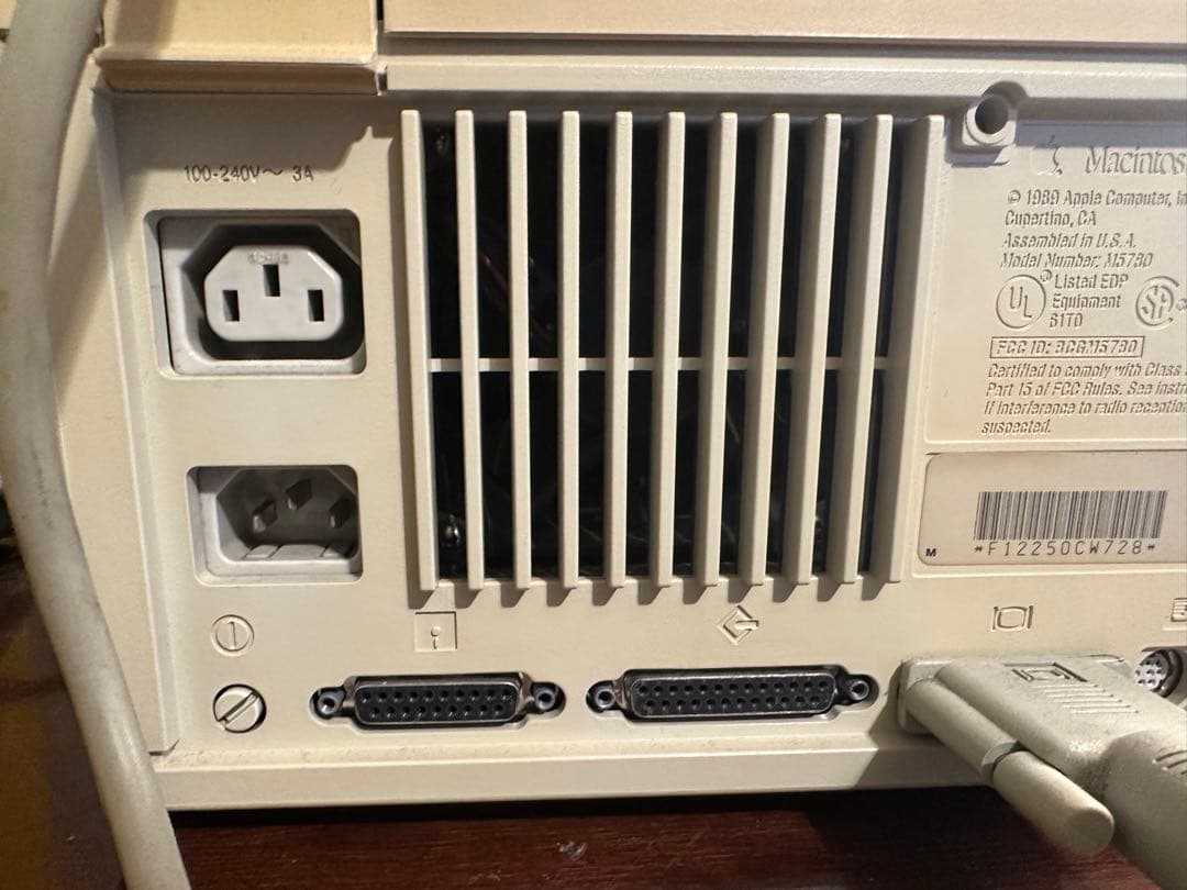 動作確認済Apple Macintosh IIci RAM20MB/HDD1GB - メルカリ