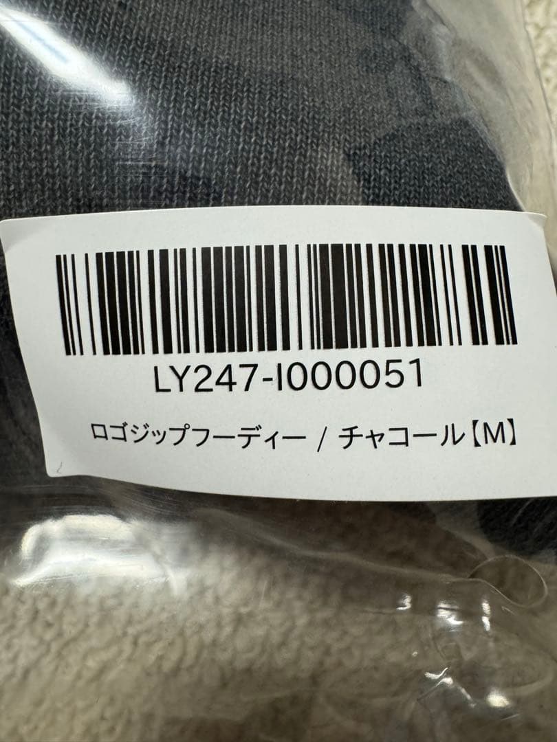 らっだぁのおみせ ロゴジップフーディー/チャコール - メルカリ