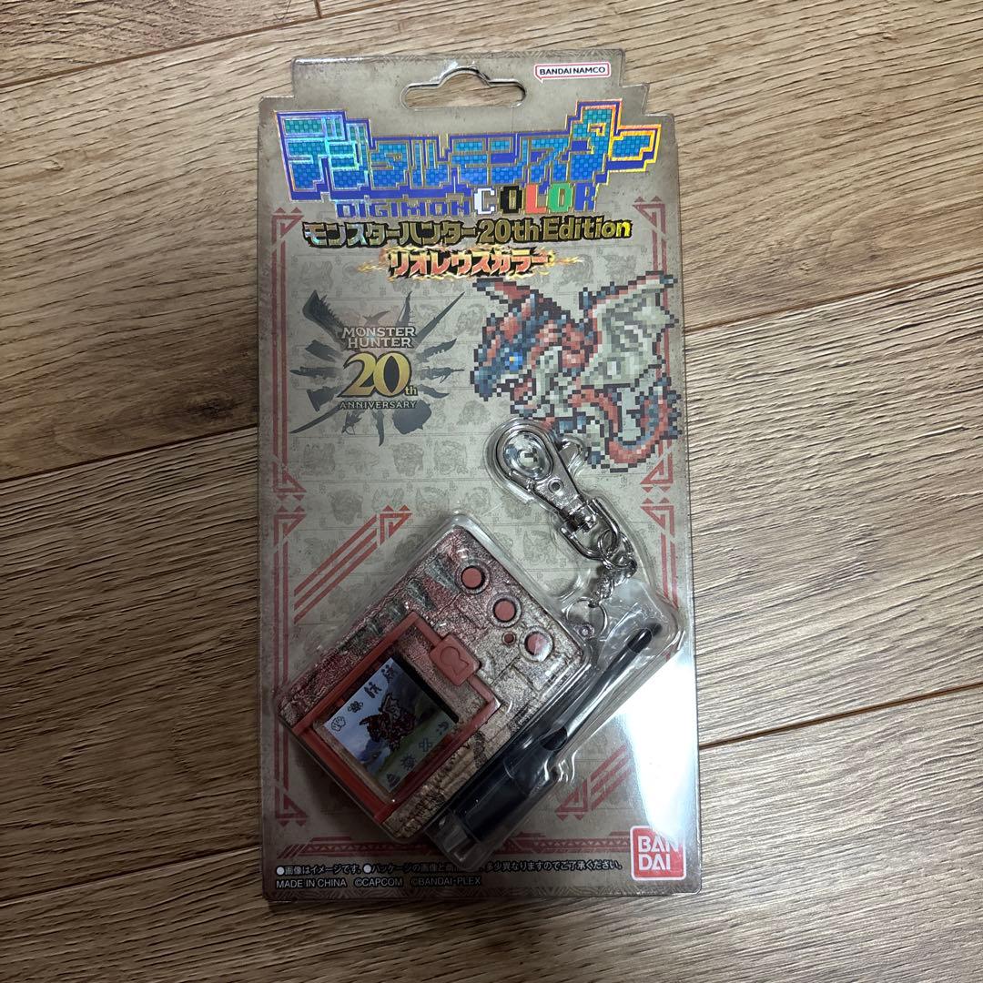 デジモン　color モンハン20th リオレウスカラー モンハン×デジモンコラボ!リオレウス・ジンオウガカラーの「デジタル