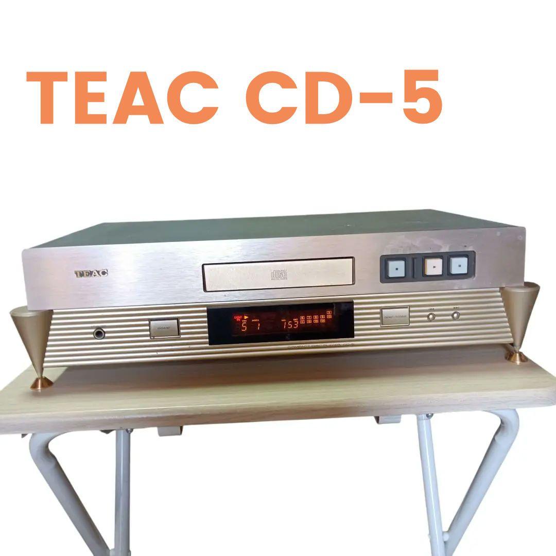 ラジオ・コンポ TEAC CD-5 ラジオ・コンポ TEAC CD-5 TEAC CD-5 Compact Disc CD Player AC100V