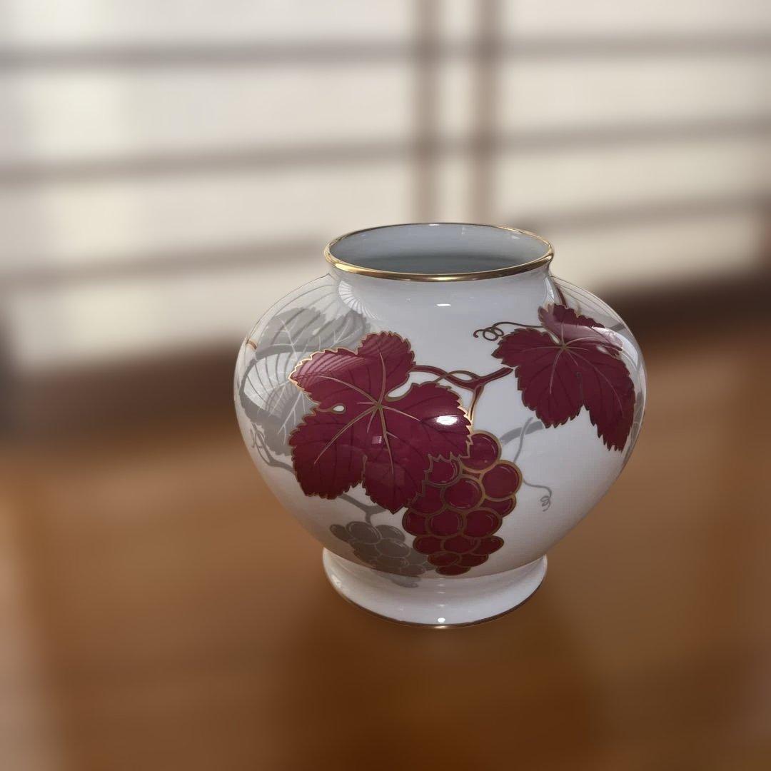 大倉陶園 金触葡萄 大倉陶園 日本製 金白金蝕ぶどう唐草 カップ＆ソーサー 6C/1246 洋食器