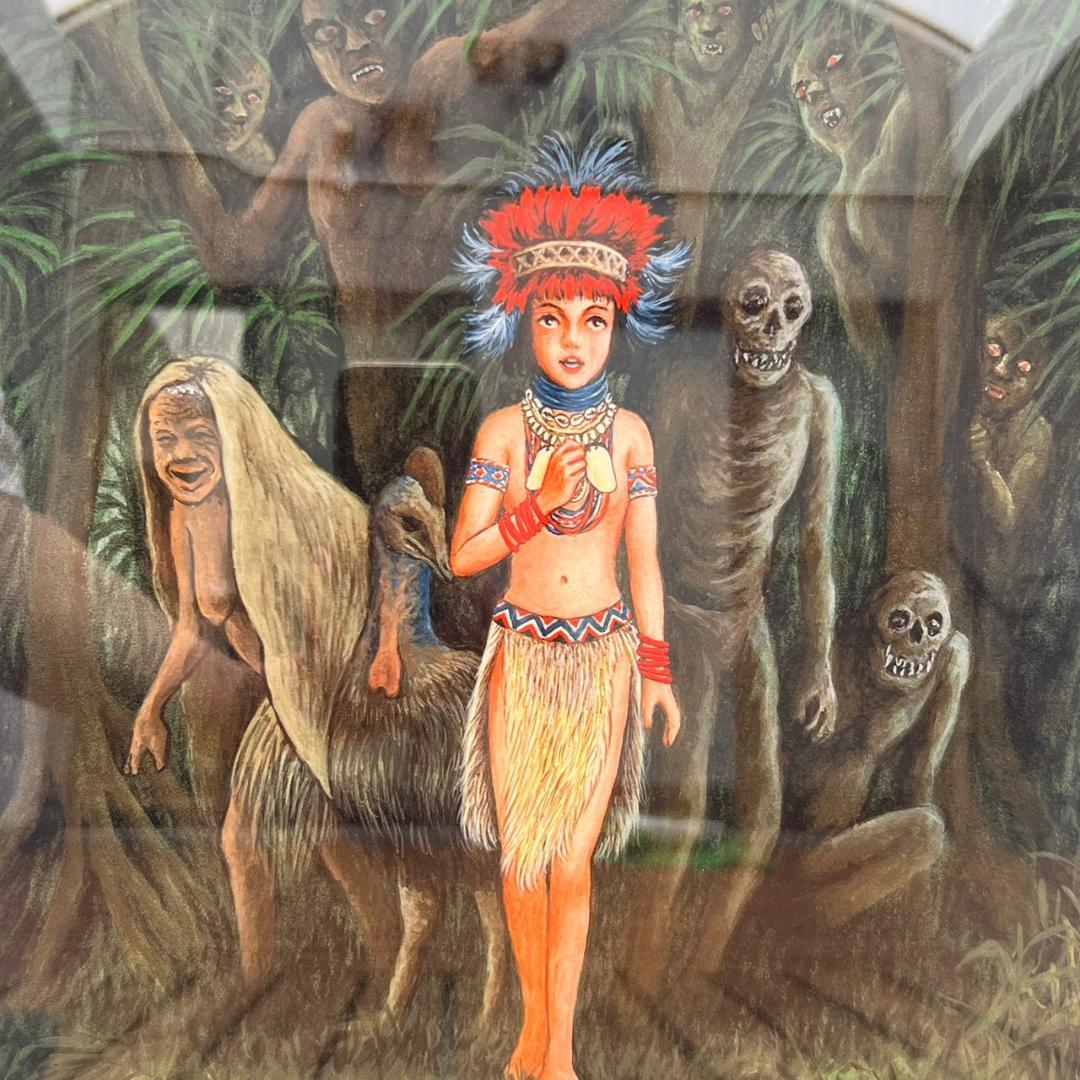 諸星大二郎 原画展 マッドメンの世界　⑮マッドメン2　21/50 □感想 諸星大二郎 原画展 マッドメンの世界 @ 京都国際マンガ