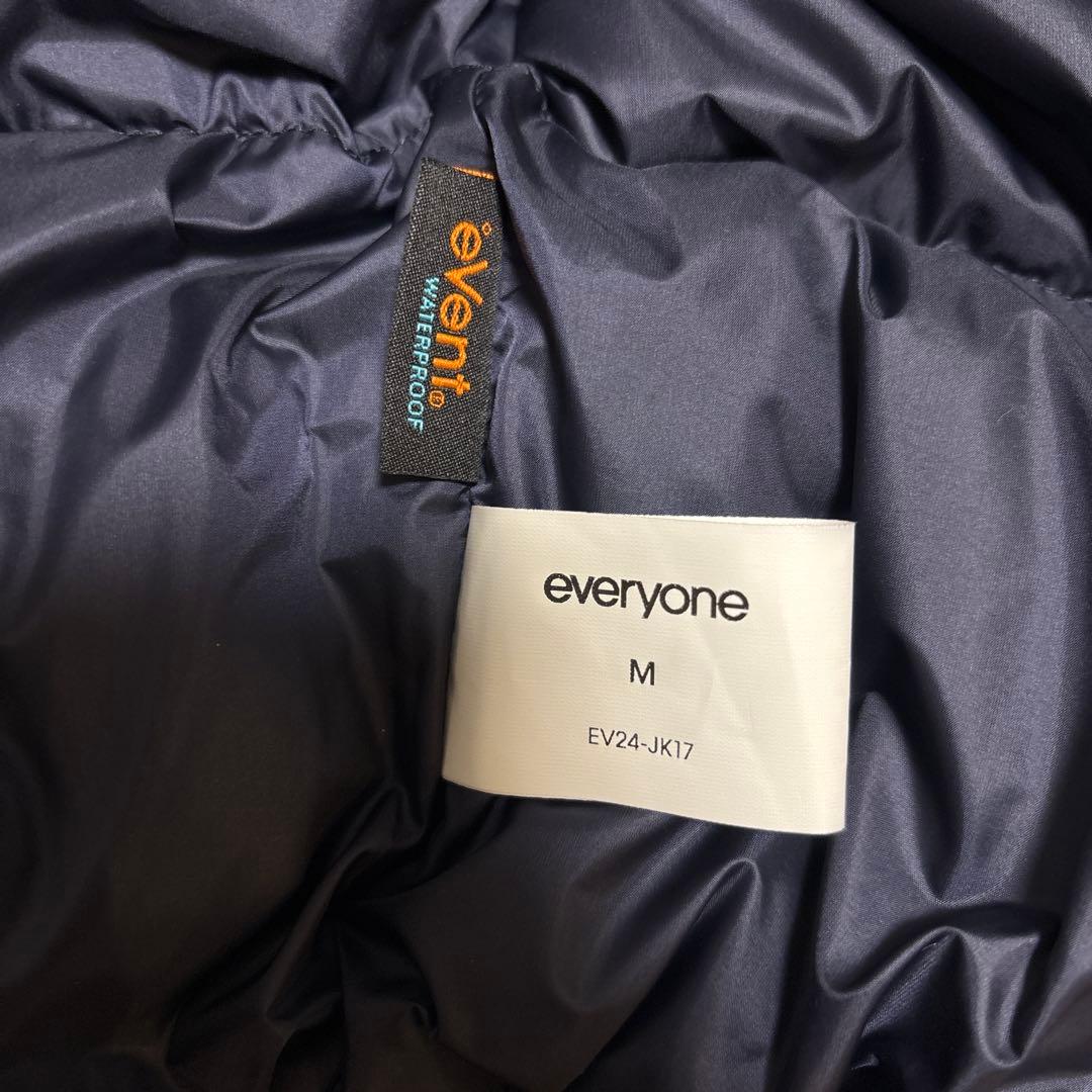 everyone eVent down jacket (NAVY）M - メルカリ