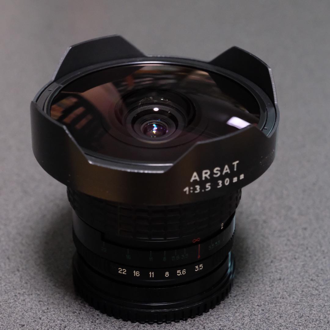 MC ARSAT 30mm f3.5 / pentacon six用 魚眼レンズ MC ARSAT 30mm f3.5 / pentacon six用 魚眼レンズ ロシア製中版
