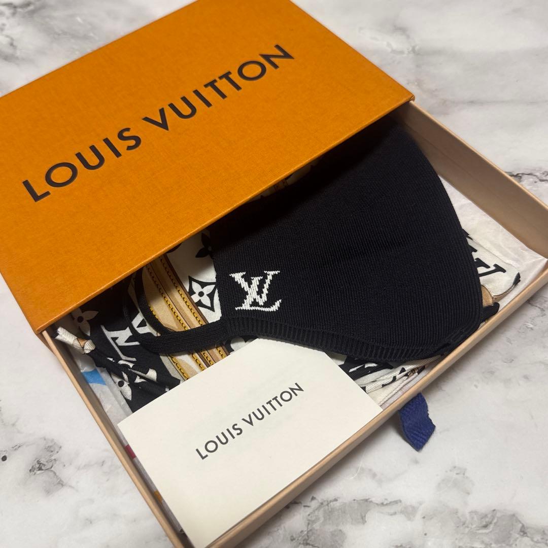 LOUIS VUITTON ルイヴィトン　マスクマイユ ルイヴィトンマスク マイユ 黒 レディース その他ファッション雑貨