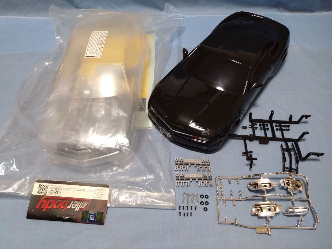 Killerbody 48023 カマロ ボディの2点セット ABC Hobby 1/10 Zero One Sports Kenmeri 2-door Skyline 2000GT-R