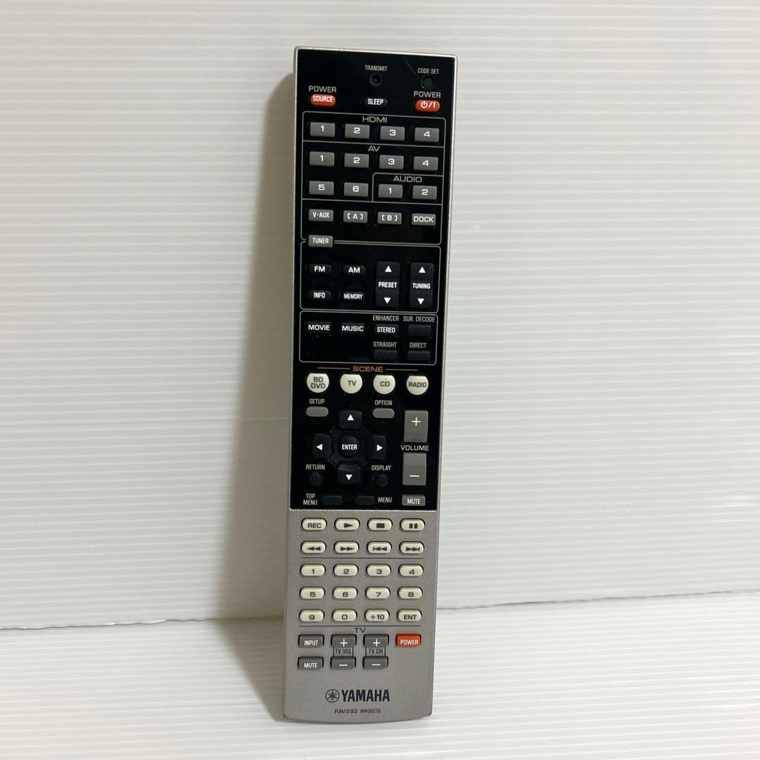 YAMAHA ヤマハ AVアンプ 5.1ch ブラック AX-V465 動作良好