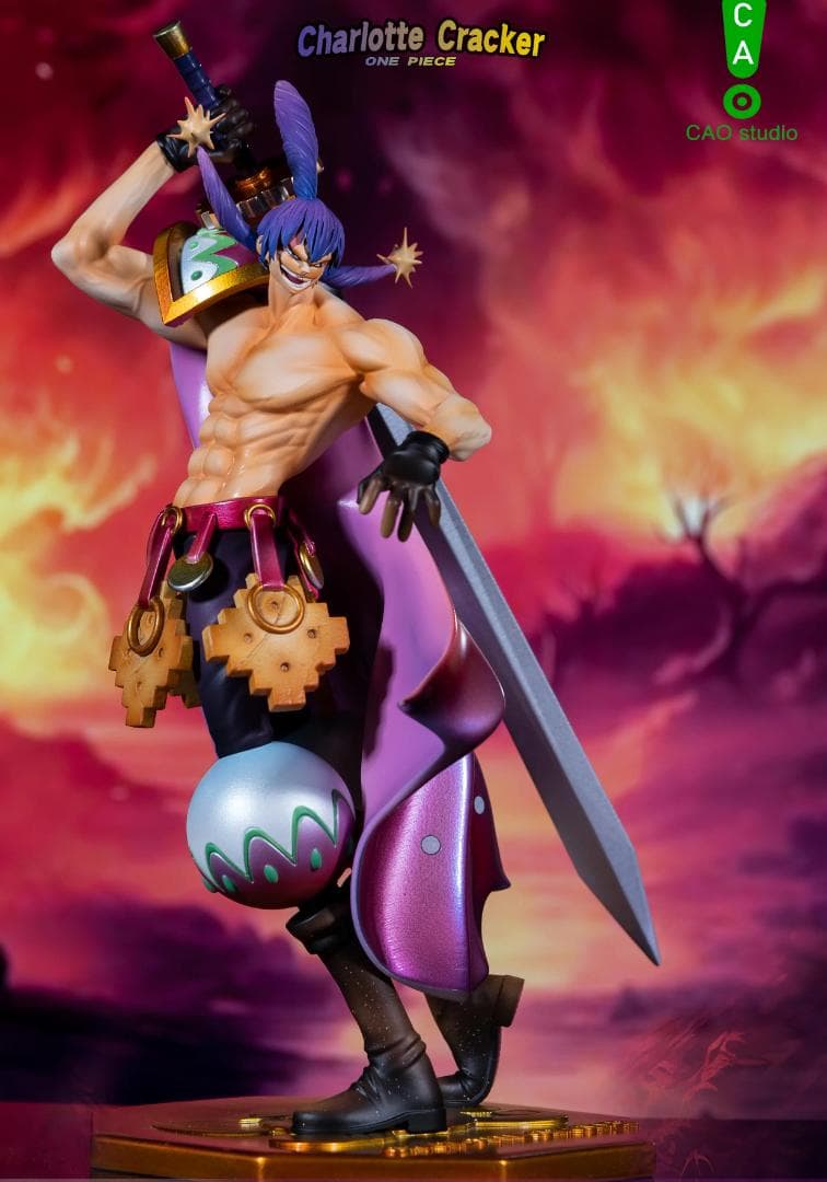 ワンピース シャーロット クラッカー ガレージキット フィギュア pop