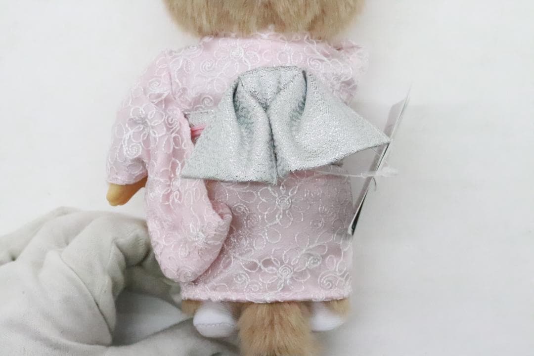 久月 オリジナル お着物モンチッチ ミルクティブラウン 32-JD0209-11