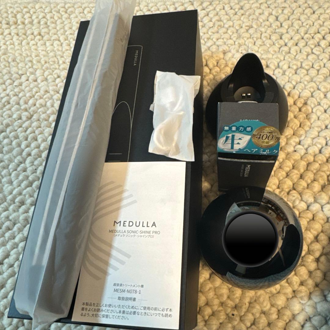MEDULLA ソニックシャインプロ　超音波ヘアアイロン　他2点 メデュラ(MEDULLA) / MEDULLA SONIC-SHINE PRO (ソニックシャインプロ
