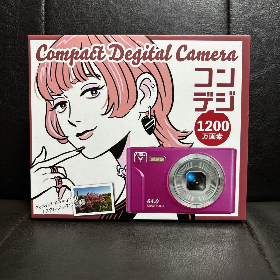 コンデジ コンパクトデジタルカメラ デジカメ ドン・キホーテ ピンク