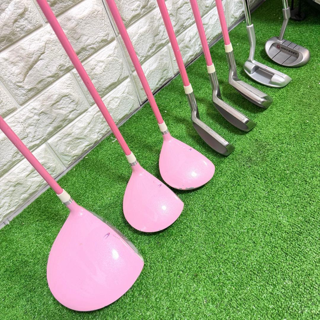 ゴルフセット レディース FOUNDERS チッパー付 ラウンド仕様 すぐ