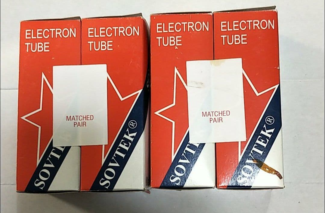 真空管 5881/6L6WGC 出力管 Sovtek製品 4本 中古 セット** - メルカリ