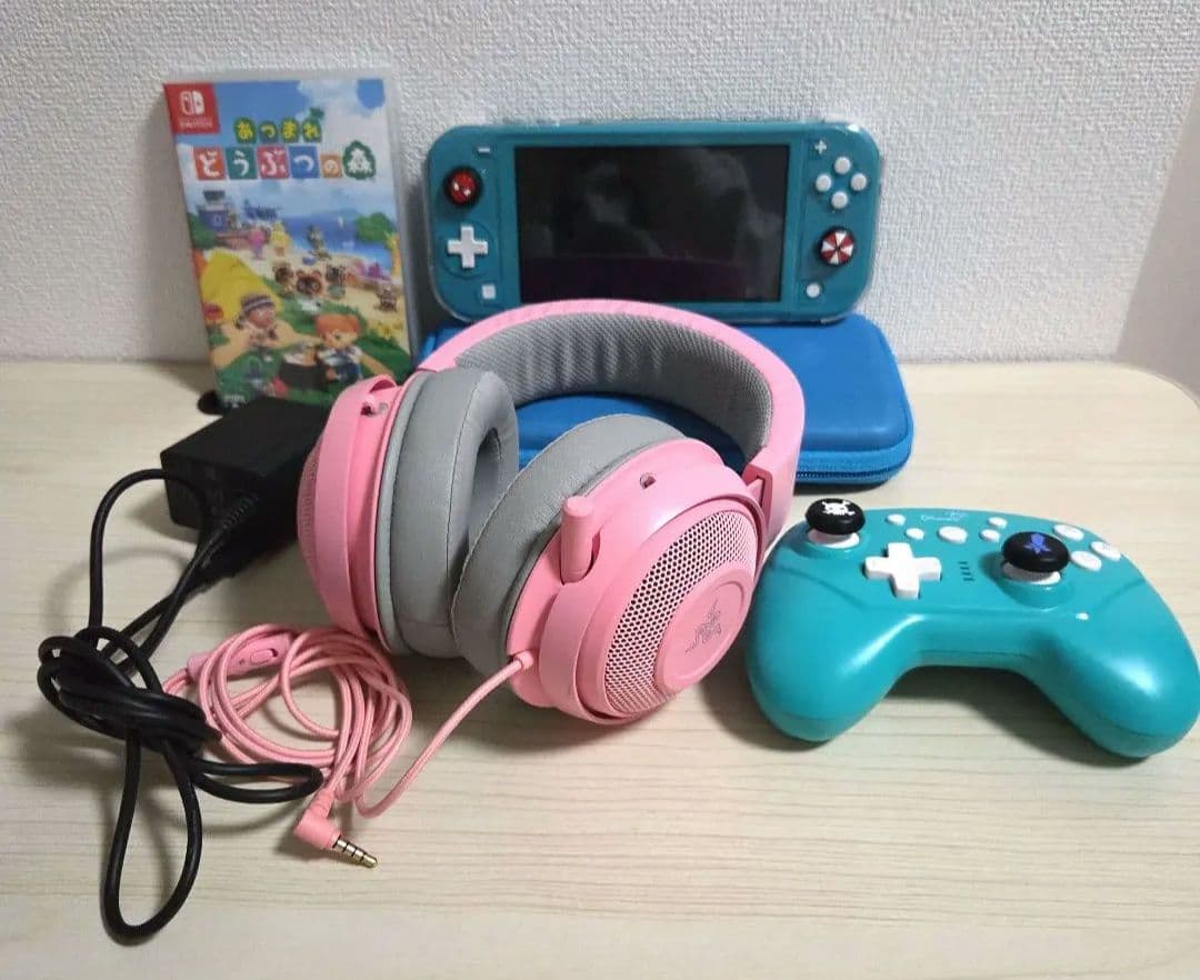 任天堂スイッチライト プロコン ヘッドセット あつ森セット Nintendo Switch】 ニンテンドー スイッチ コントローラー (有線