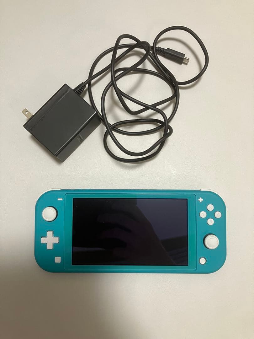 Nintendo Switch Liteターコイズ 充電器・ゲームソフト2本付き Nintendo Switch Lite 本体【 充電ケーブル付 】選べるカラー