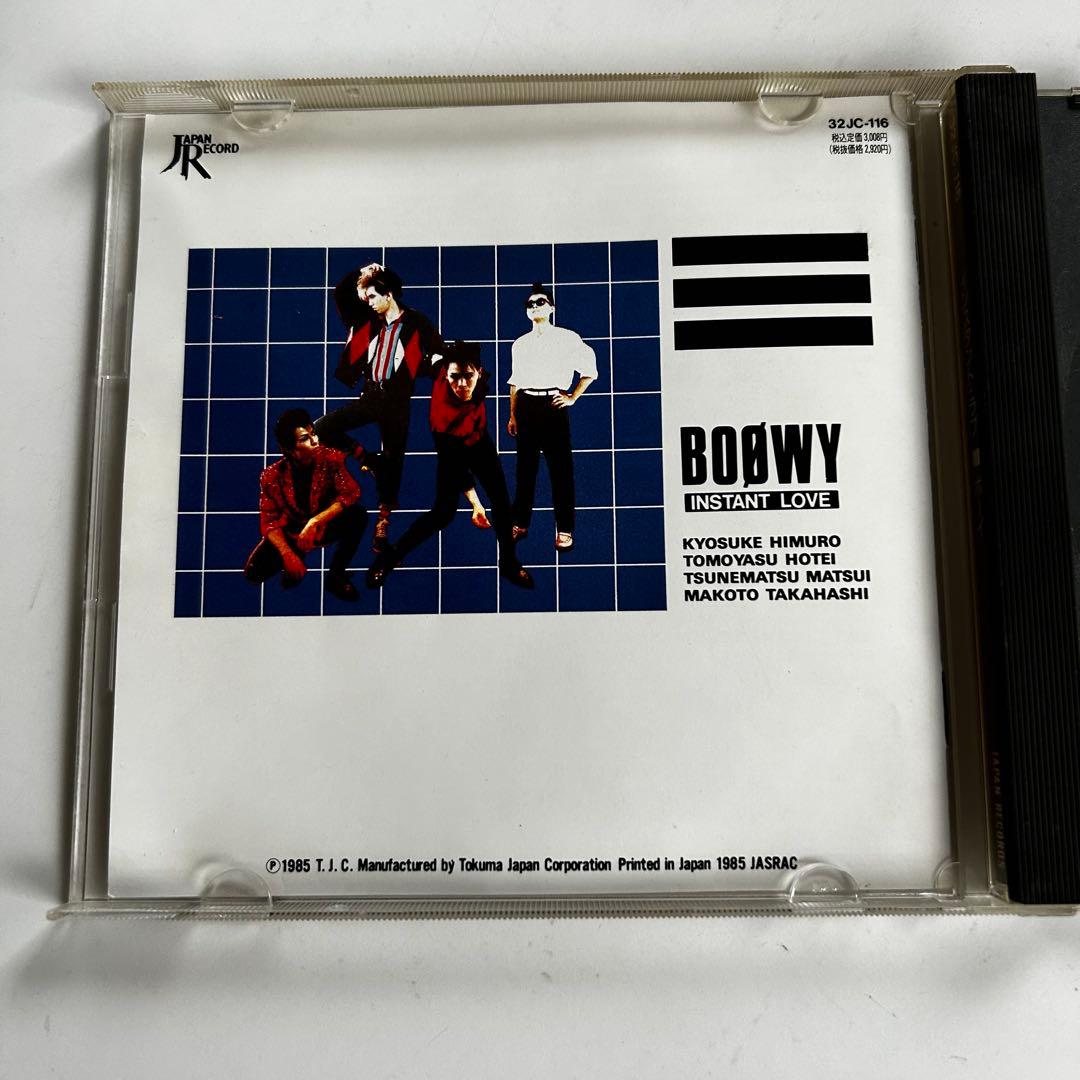 32JC-116 BOOWY / インスタント・ラブ INSTANT LOVE - メルカリ