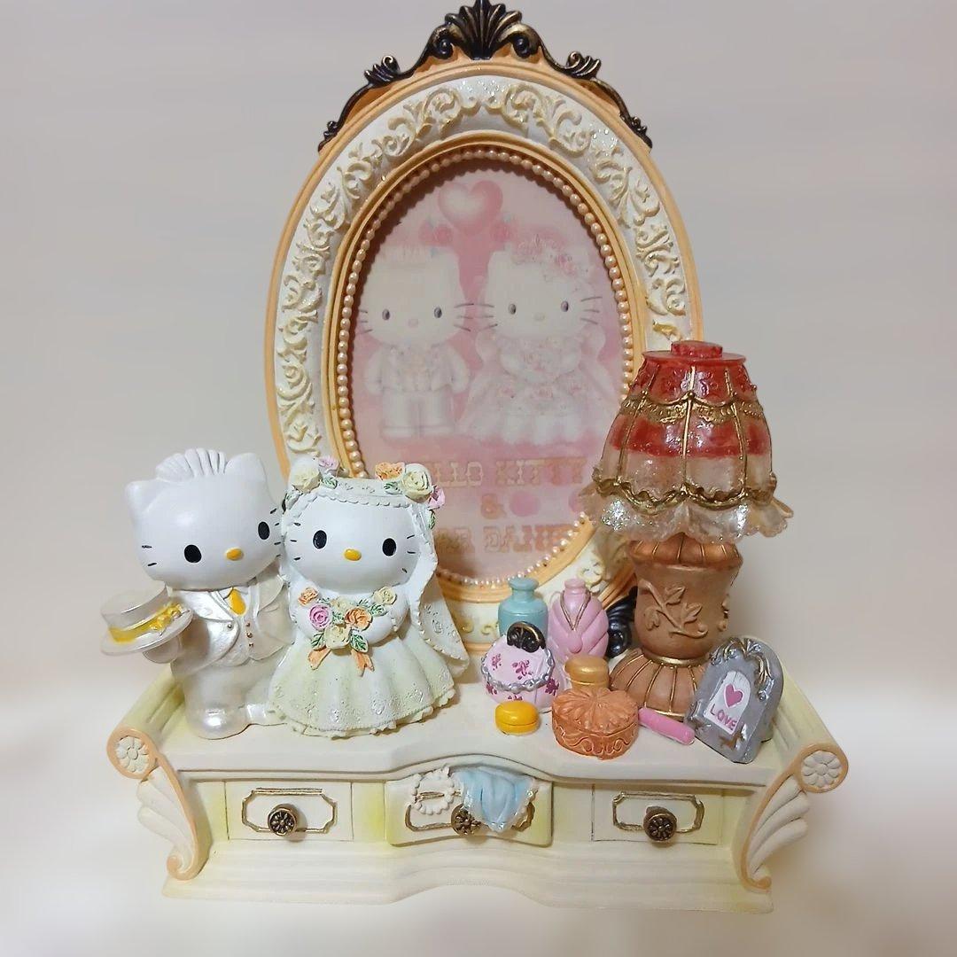 ハローキティダニエル ウェディングランプ フォトフレーム【希少レア