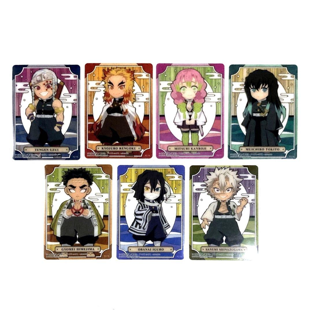 鬼滅の刃 ステンドグラスカード2 自販機ver. コンプリート 全21枚＋7枚