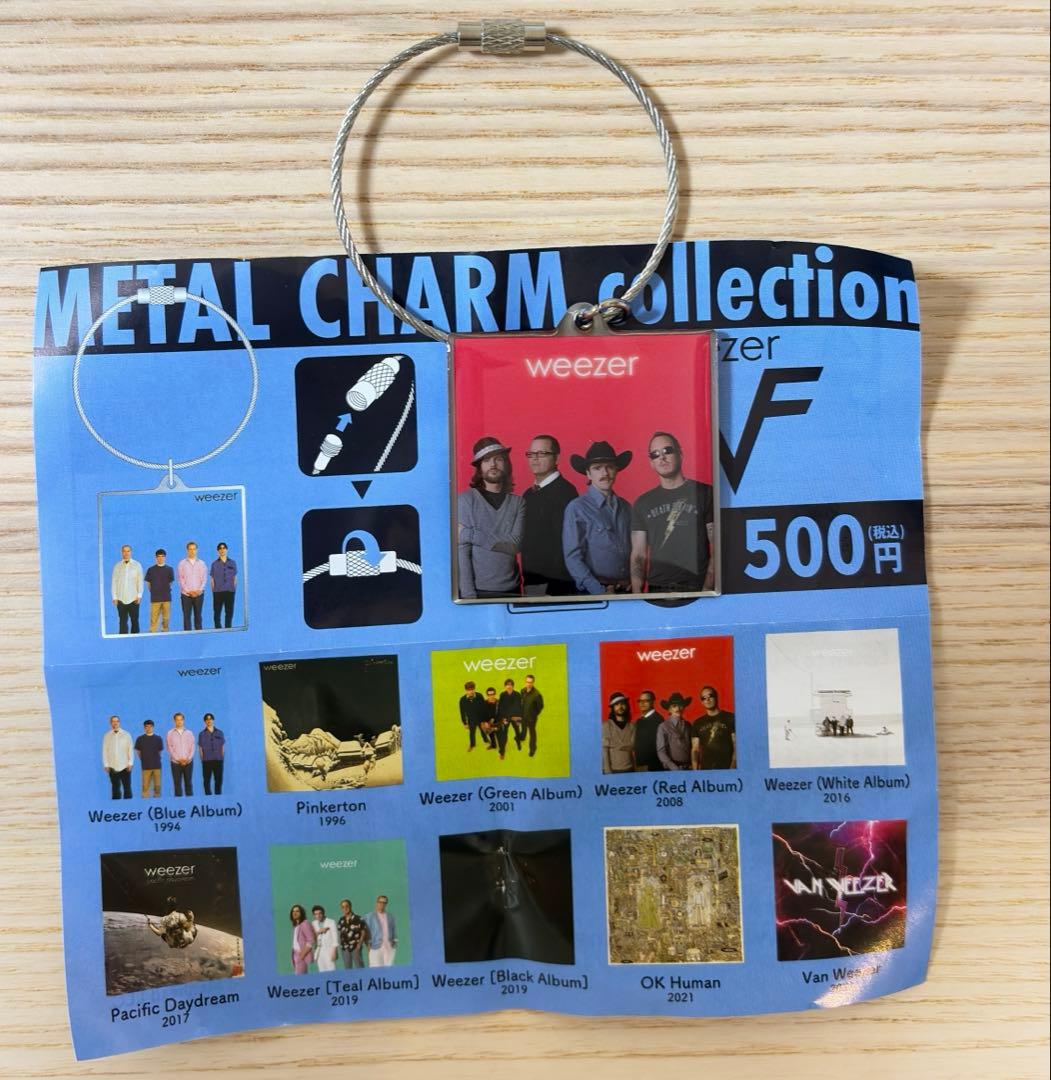 weezer メタルチャームコレクション ガチャガチャ - メルカリ