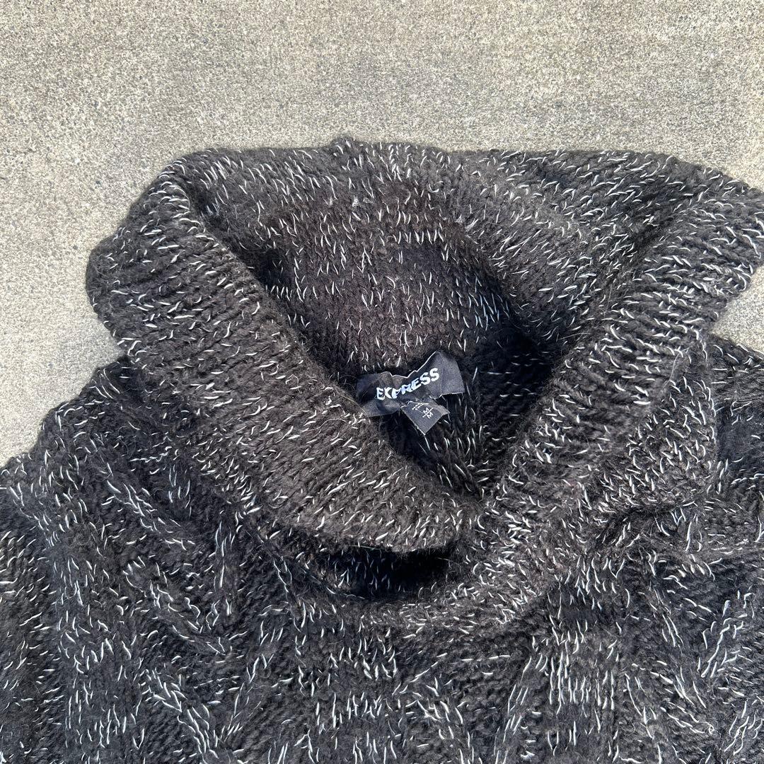 Archiveウール混Design Knit 00s Grunge Y2K 平成 - メルカリ