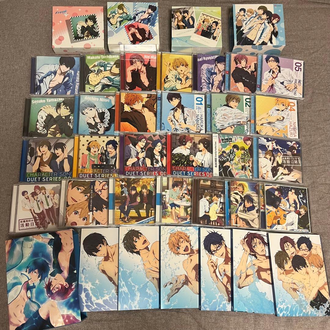アニメ「Free!」DVD初回盤 CD まとめ売り　京アニ 京都アニメーション（京アニ）作品アニメまとめ一覧、シリーズ順で紹介