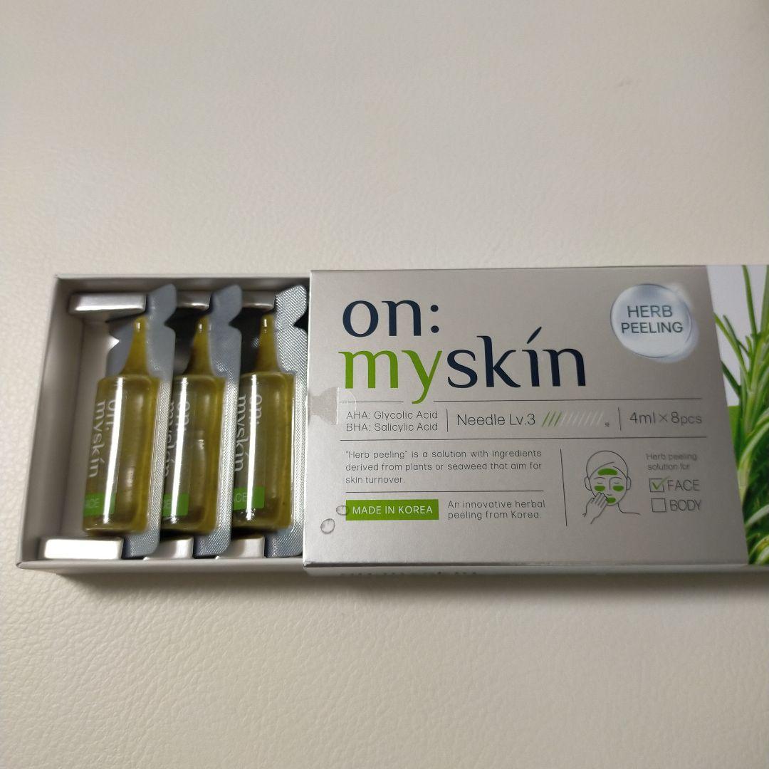 オンマイスキン on:myskin ハーブピーリング フェイス用 3個 - メルカリ