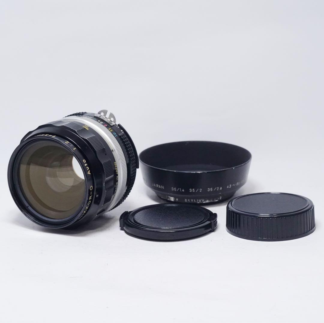 美品 Nikon NIKKOR O Auto 35mm f2 純正ai改造済み Repair: Nikkor-O 35mm f/2 Auto | Richard Haw's Classic Nikon