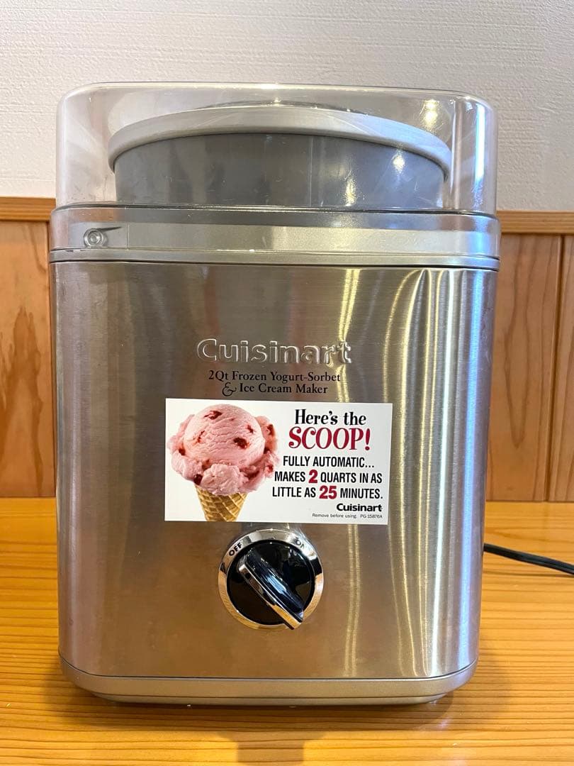Cuisinart クイジナート　アイスクリームメーカー／ICE-30BC Amazon | Cuisinart クイジナートアイスクリームメーカー ICE-30BC