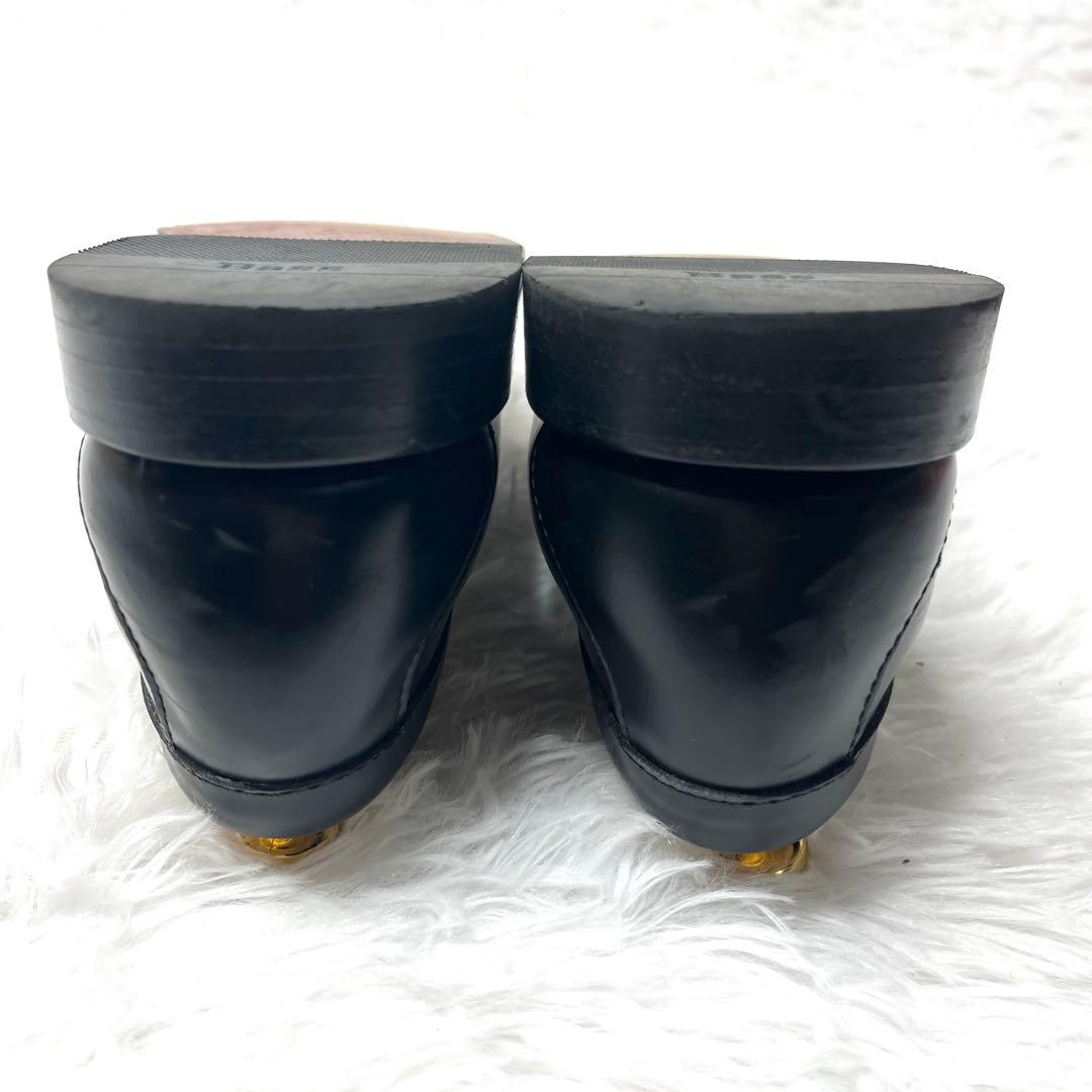 【美品】 G.H.BASS コンビローファー 27.5cm バイカラー 白黒