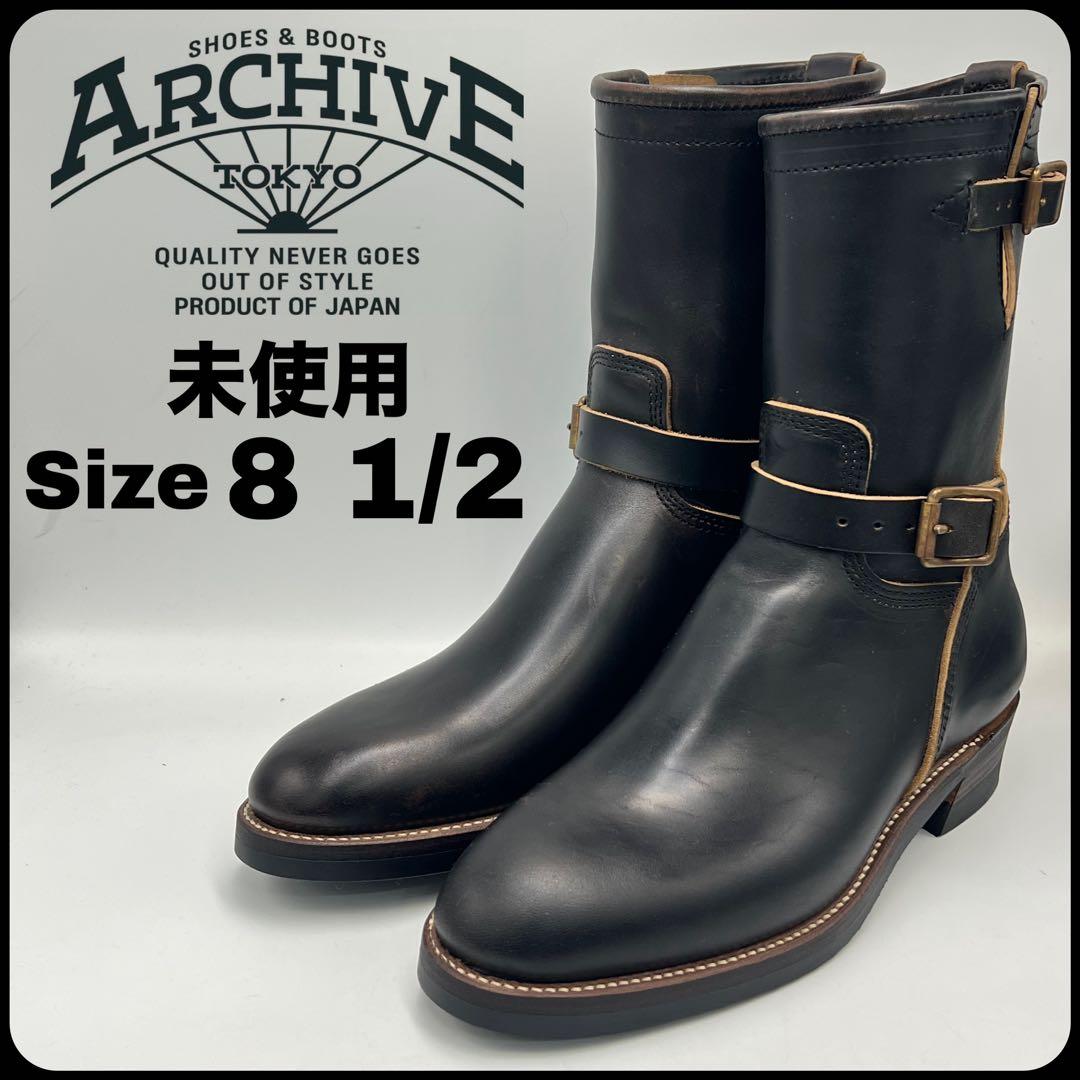 未使用！ARCHIVE TOKYO ANDREWS エンジニアブーツ　8ハーフ ARCHIVE TOKYO】 