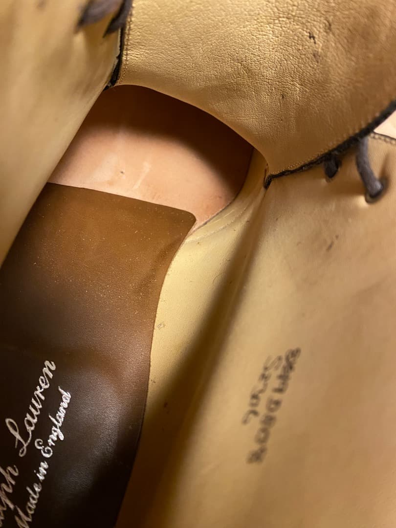 エドワードグリーン 新品未使用　チャッカブーツ　8.5E ラルフローレン別注