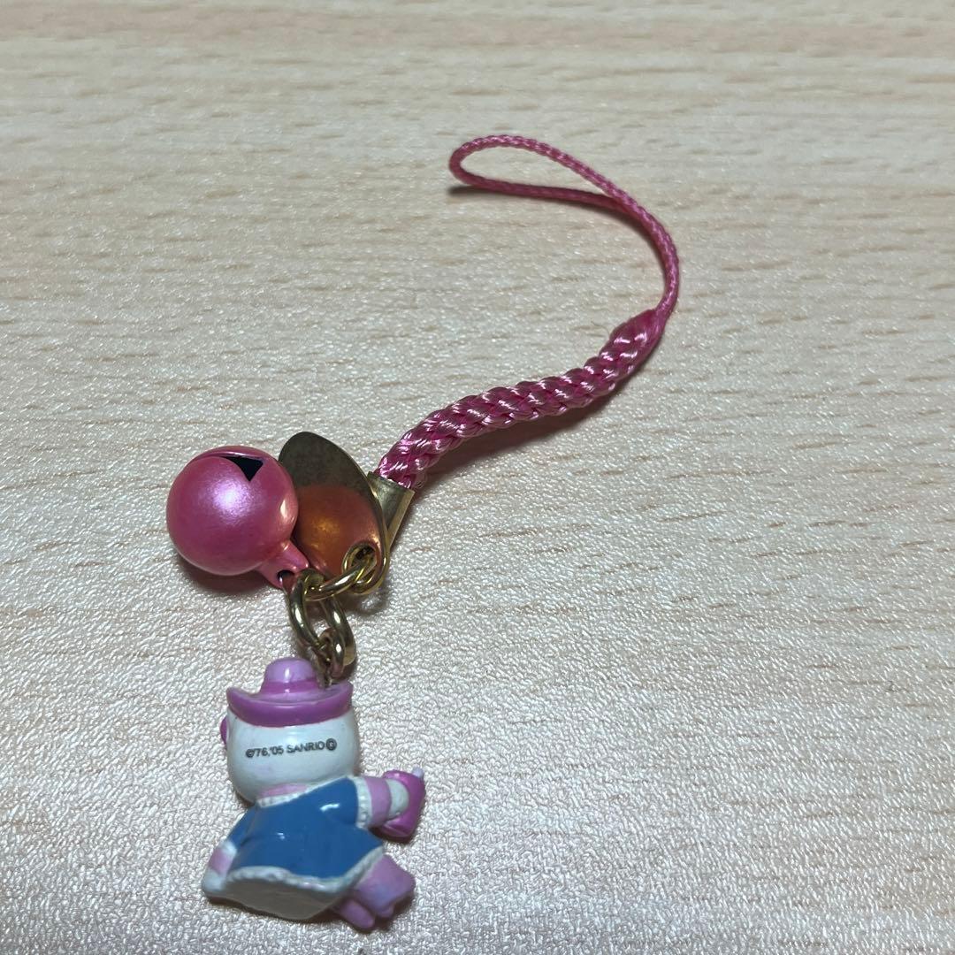 レア ハローキティ ストラップ USJ限定根付 ユニバーサルスタジオ