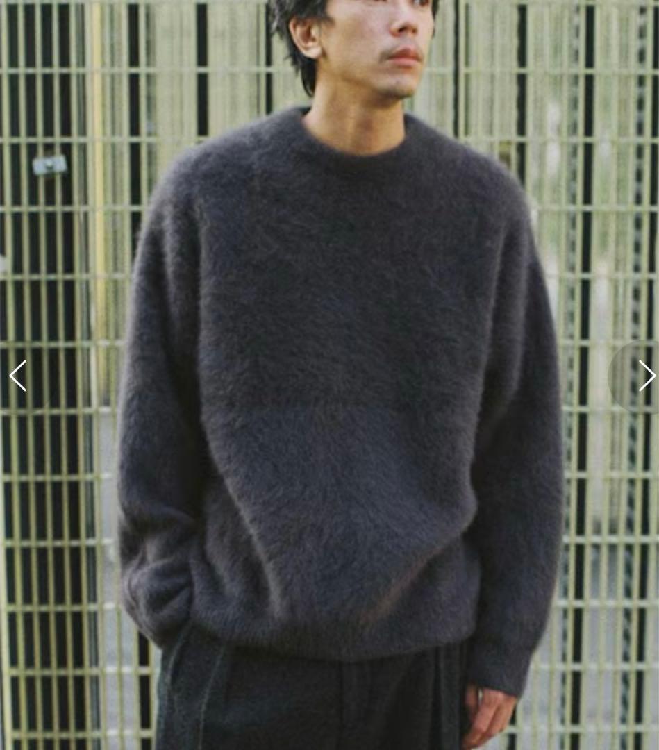 Lidnm FOX CASHMERE KNIT フォックスカシミヤモカ